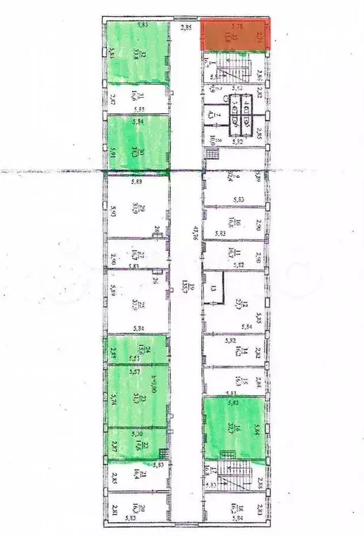 Офис, 15.8 м - Фото 0