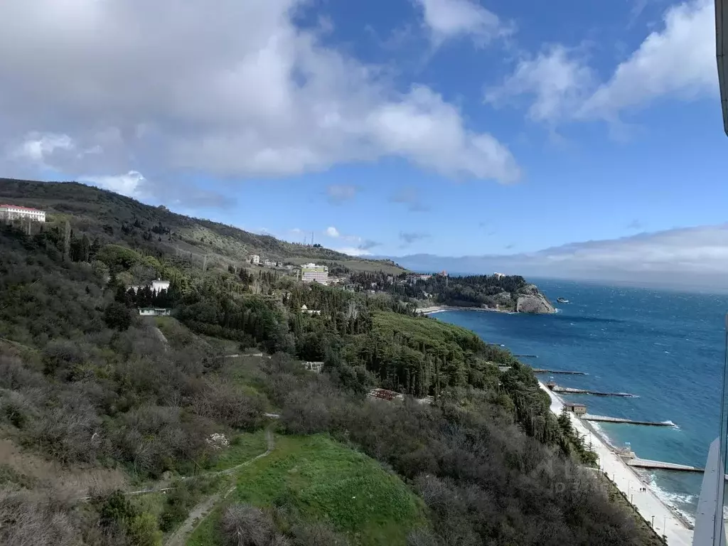 1-к кв. Крым, Алушта муниципальный округ, Партенит пгт ул. ... - Фото 0