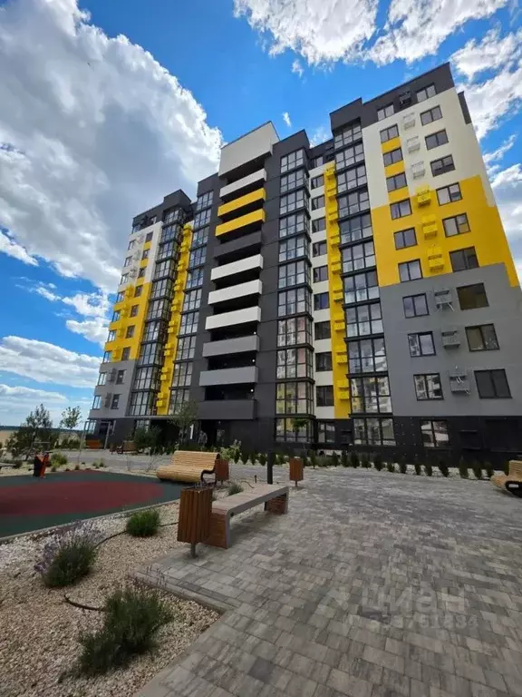 1-к кв. Крым, Симферопольский район, Молодежное пгт ул. Парковая, 6к2 ... - Фото 1