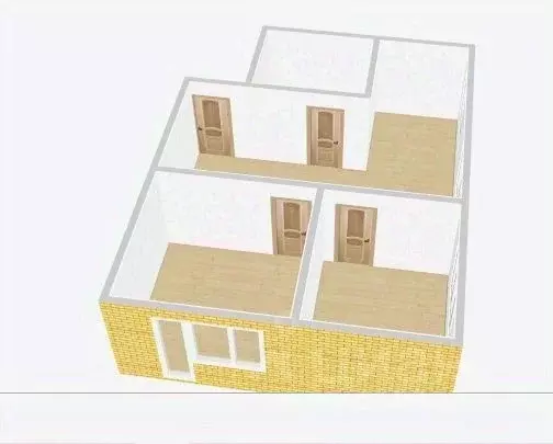 3-к кв. Самарская область, Новокуйбышевск ул. Чернышевского, 33 (64.0 ... - Фото 2