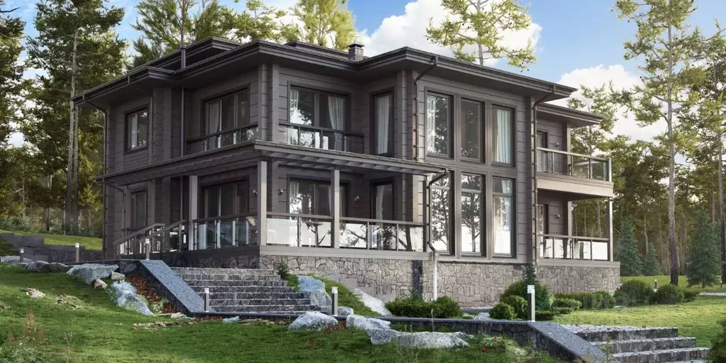 Коттедж в Ленинградская область, Всеволожский район, Куйвозовское ... - Фото 2