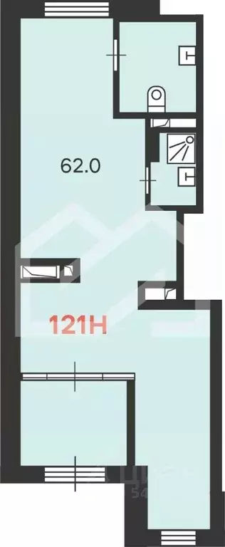 Торговая площадь в Москва Очаковское ш., 7 (62 м) - Фото 2