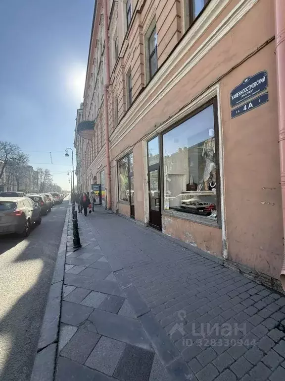 Торговая площадь в Санкт-Петербург Каменноостровский просп., 4 (158 м) - Фото 1