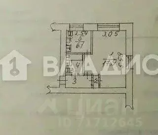 1-к кв. Воронежская область, Воронеж Ленинский просп., 45 (30.7 м) - Фото 2