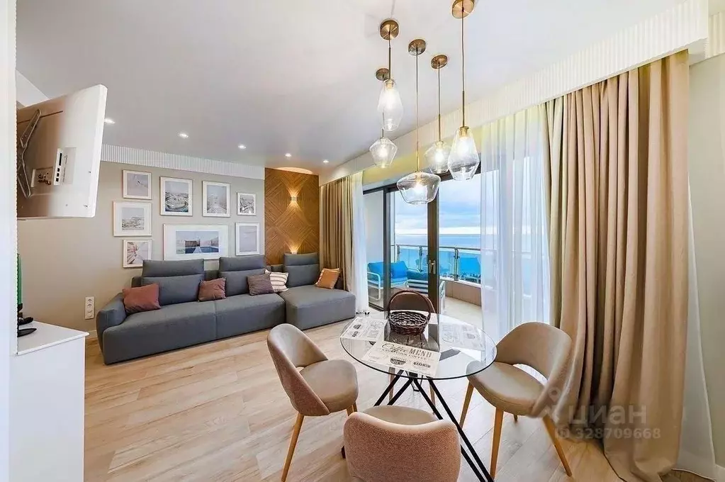 2-к кв. Краснодарский край, Сочи Курортный просп., 92/5 (70.0 м) - Фото 1