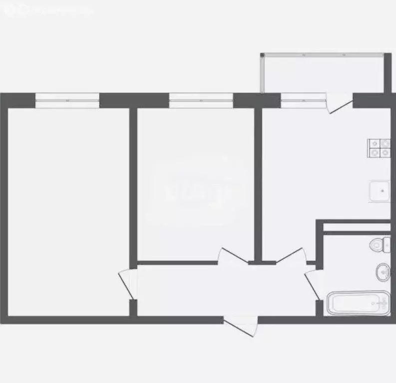 2-комнатная квартира: Краснодар, улица Даниила Смоляна, 65 (52.3 м) - Фото 0