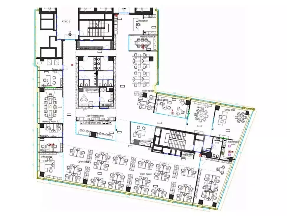 Помещение свободного назначения в Москва наб. Пресненская, 8с1 (1105 ... - Фото 2