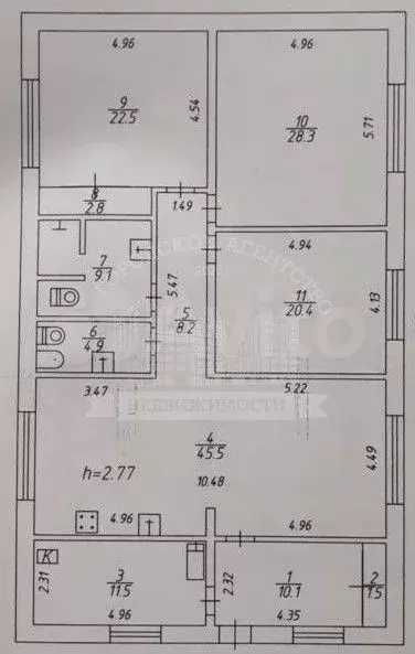 Коттедж 164,8 м на участке 10 сот. - Фото 0