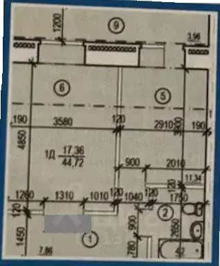 1-к кв. Хакасия, Абакан ул. Кирова, 212Б (44.72 м) - Фото 2