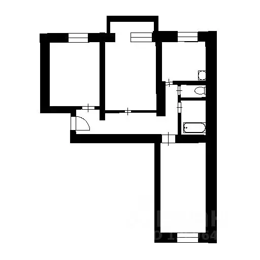 3-к кв. Москва Ивантеевская ул., 17к1 (76.8 м) - Фото 2