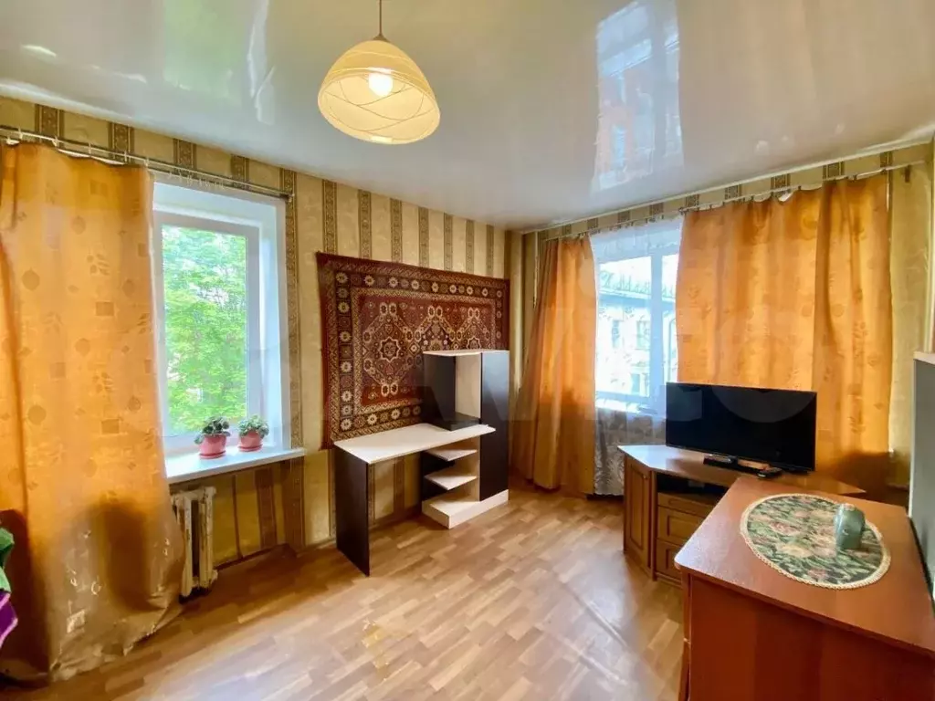 1-к. квартира, 31,1 м, 4/4 эт. - Фото 0