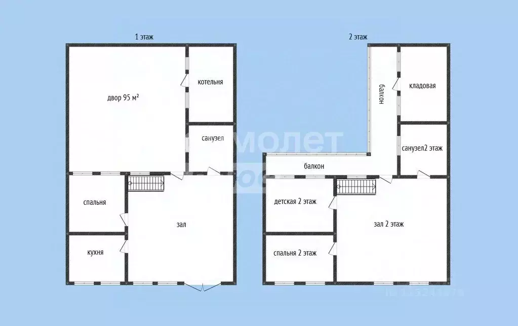 Дом в Дагестан, Махачкала Южанка кв-л, туп. 4-й Майский, 5 (300 м) - Фото 1