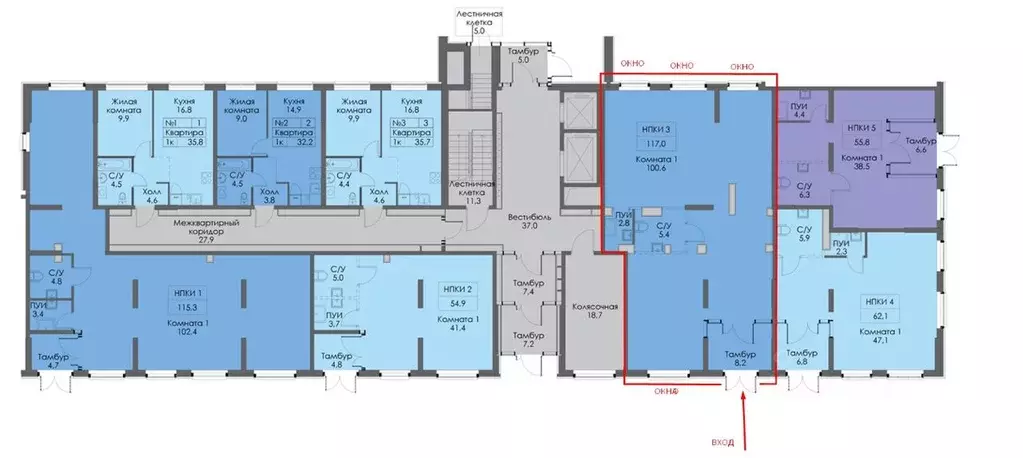 Помещение свободного назначения в Татарстан, Казань ул. Анаса ... - Фото 2