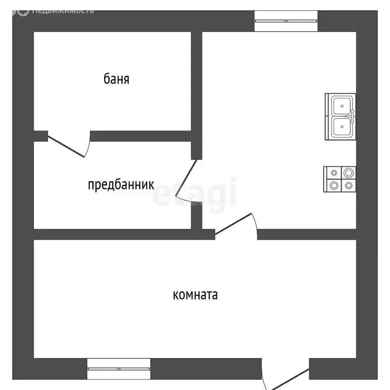 Дом в Ялуторовск, Хохловская улица (60 м) - Фото 1