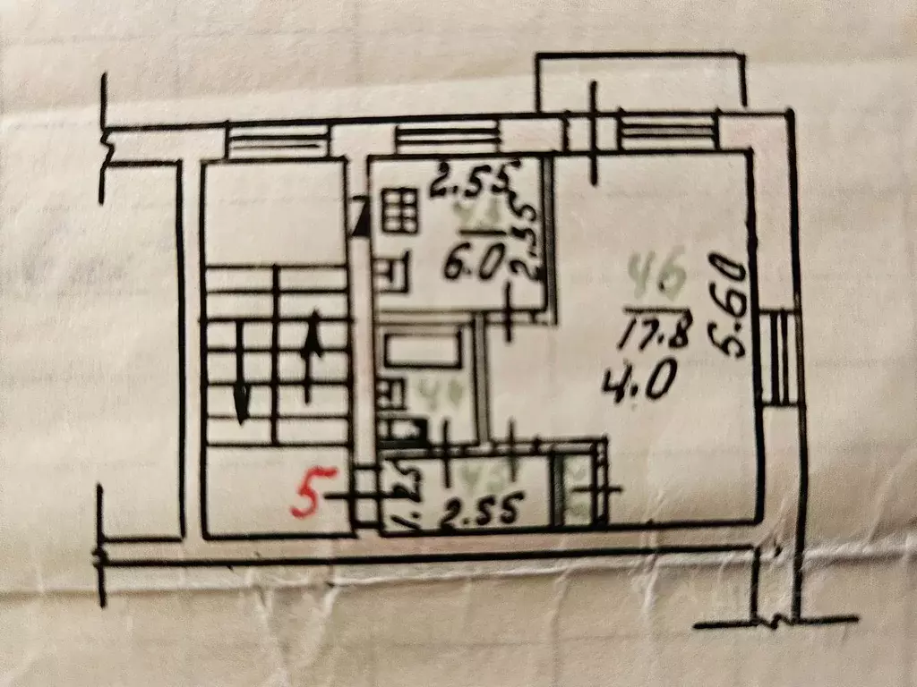 1-к кв. Орловская область, Орел ул. Игнатова, 41 (30.2 м) - Фото 1