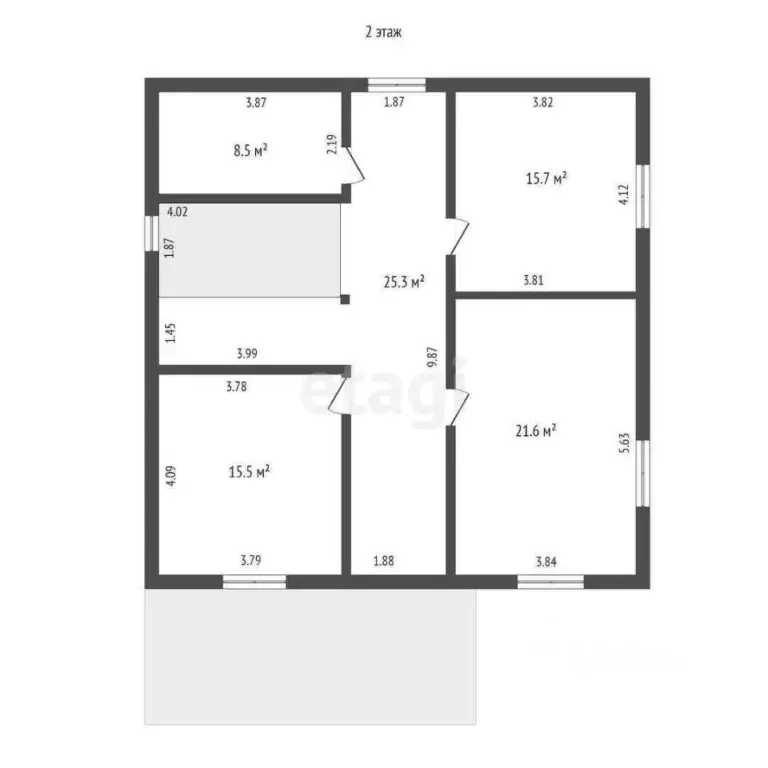Дом в Севастополь ш. Монастырское, 59/19 (189 м) - Фото 2