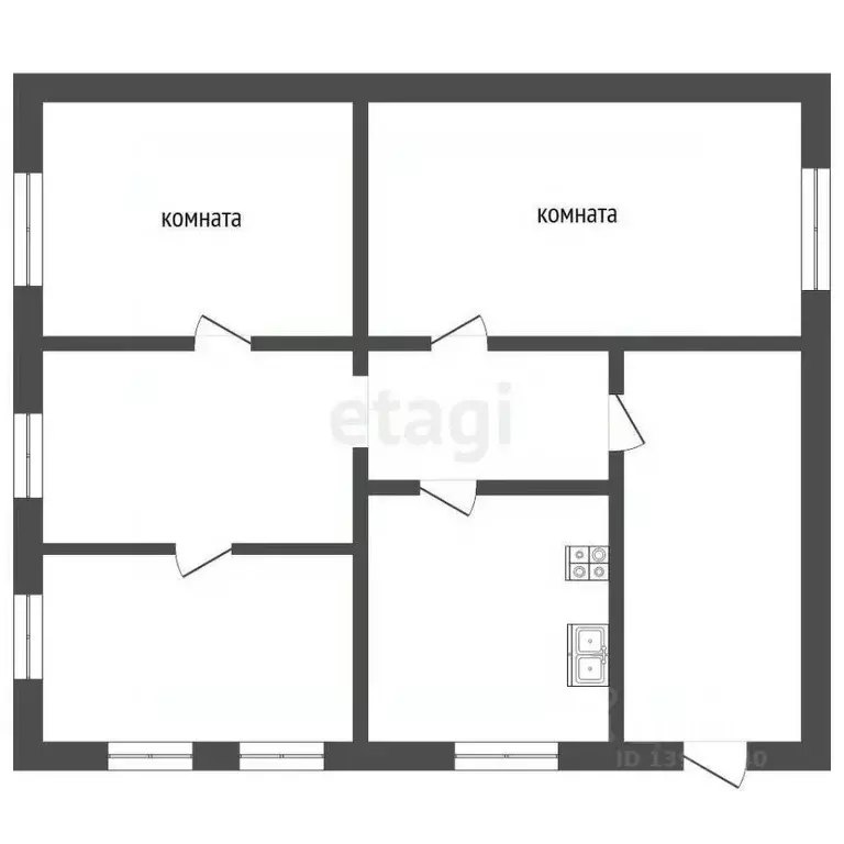 Дом в Тюменская область, Тюмень Совхозная ул. (59 м) - Фото 2