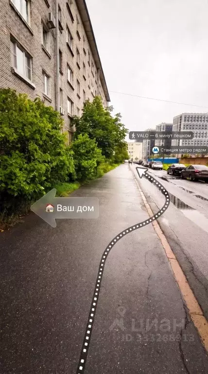 3-к кв. Санкт-Петербург Стрельбищенская ул., 30 (77.1 м) - Фото 2