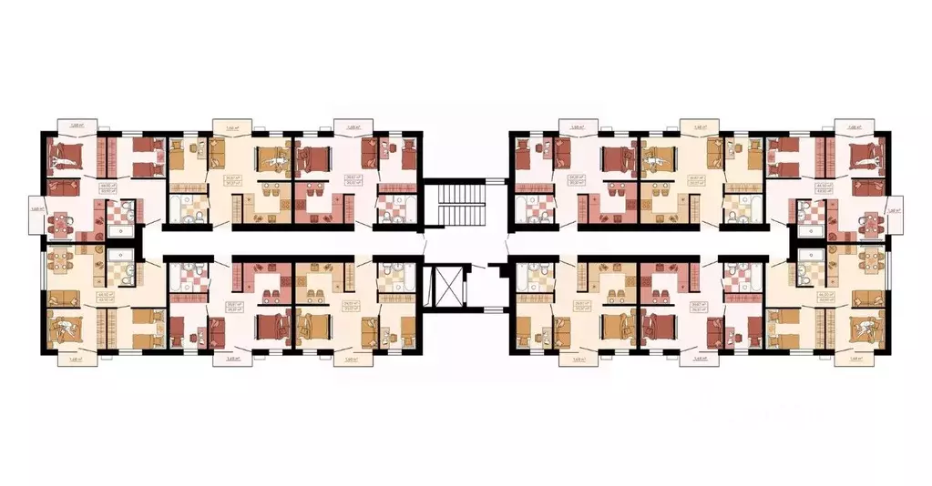 2-к кв. Приморский край, Владивосток Главная ул. (39.87 м) - Фото 2