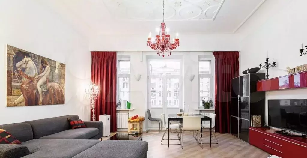 3-к. квартира, 105 м, 3/6 эт. - Фото 0