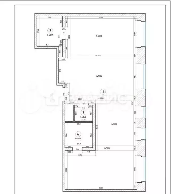 2-к. квартира, 71 м, 3/6 эт. - Фото 0