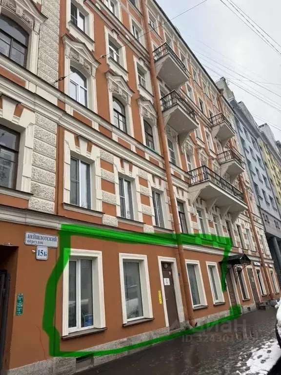 Помещение свободного назначения в Санкт-Петербург Нейшлотский пер., ... - Фото 1