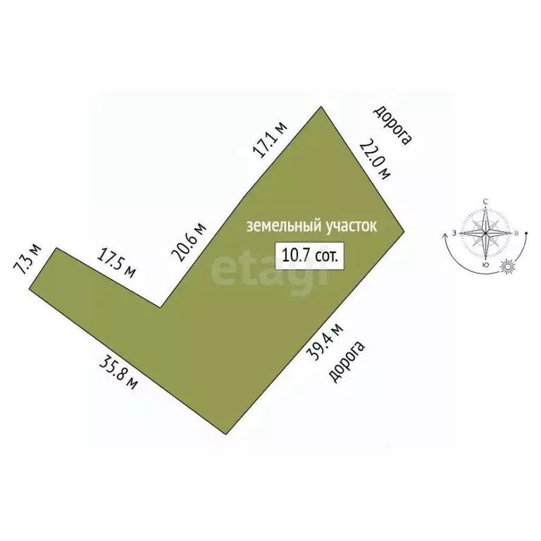Участок в Костромская область, Кострома Дачная ул. (10.7 сот.) - Фото 2