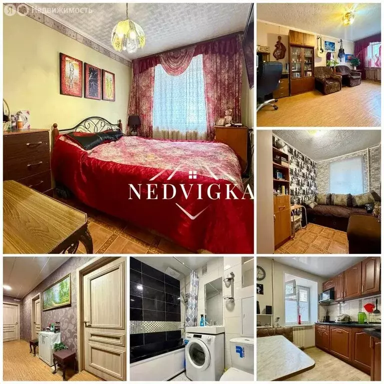 3-комнатная квартира: Мирный, улица Тихонова, 6 (55.3 м) - Фото 1