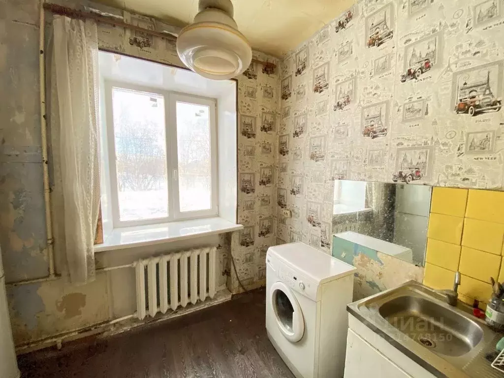 1-к кв. Мурманская область, Мурманск Набережная ул., 15 (32.8 м) - Фото 1