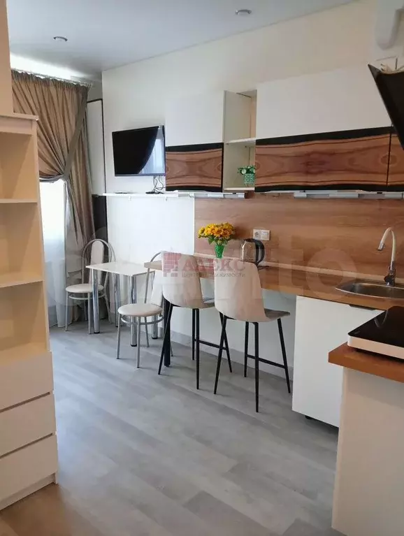 Квартира-студия, 26 м, 24/25 эт. - Фото 1