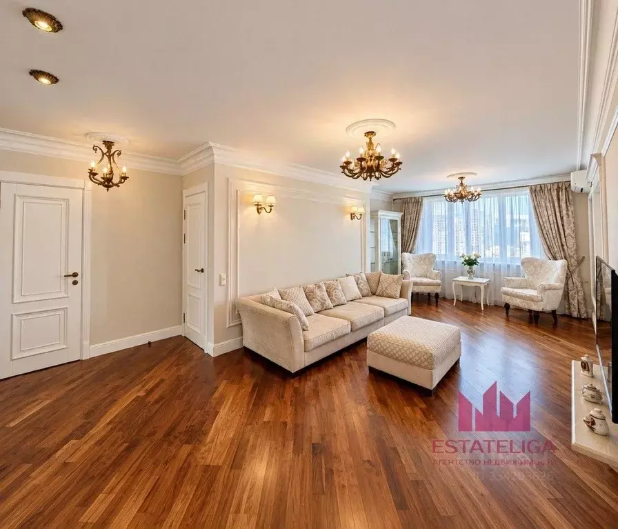 5-к кв. Москва Нагатинская наб., 10к3 (142.0 м) - Фото 1