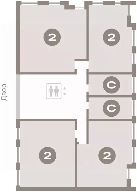 2-к кв. Новосибирская область, Новосибирск ул. Аэропорт, 88 (91.49 м) - Фото 1