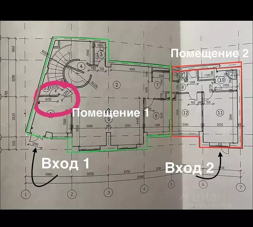 Помещение свободного назначения в Московская область, Видное ул. ... - Фото 1