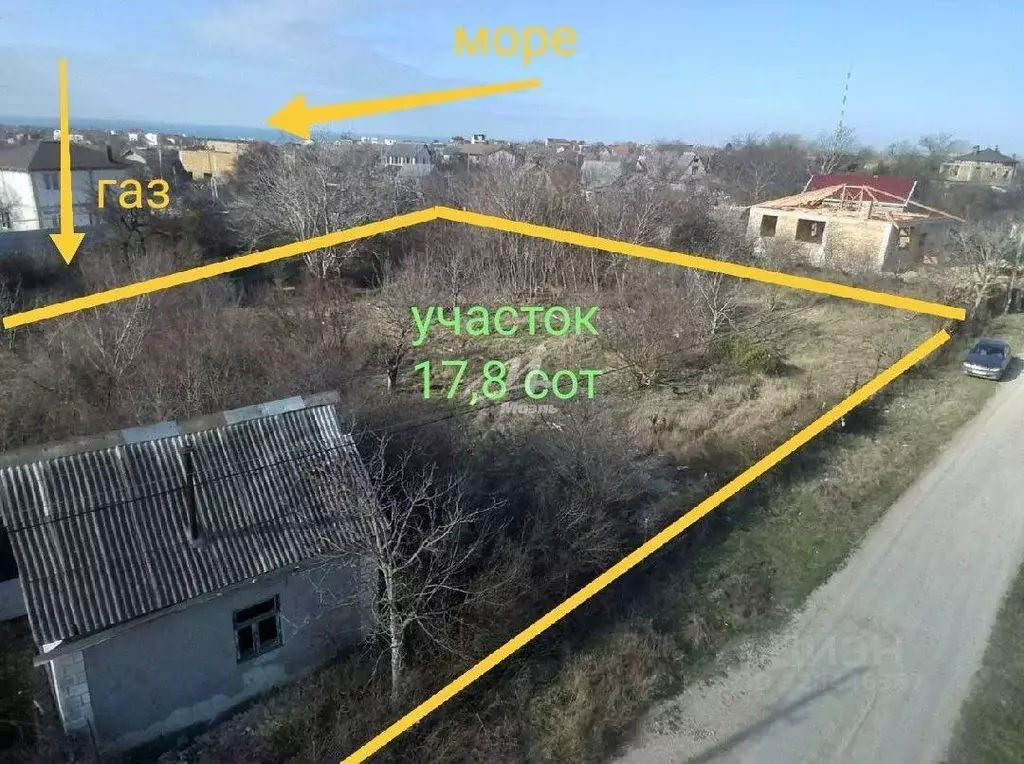 Участок в Севастополь Сапун-гора СНТ, 1598 (11.0 сот.) - Фото 1