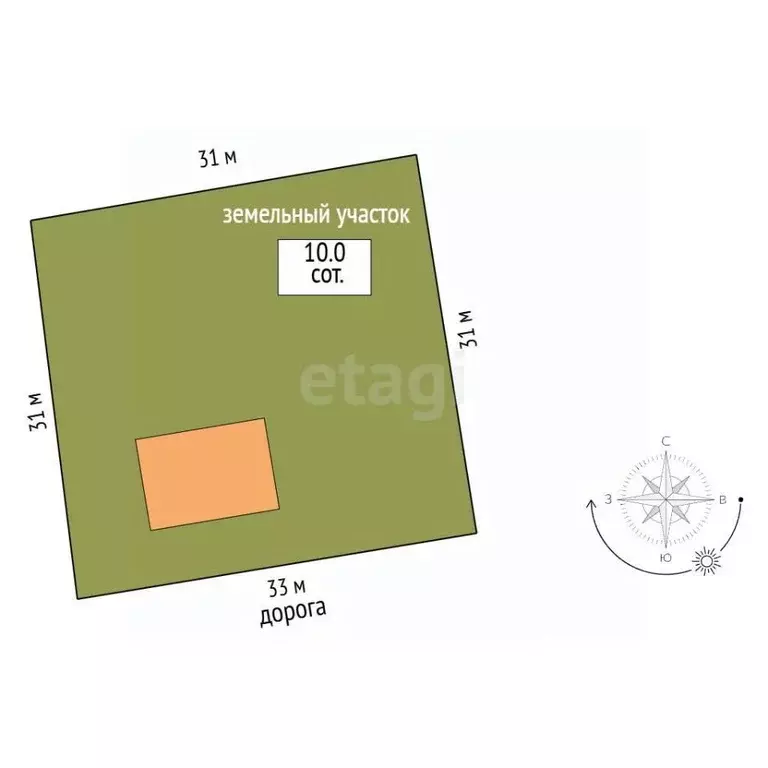 Дом в Крым, Симферопольский район, Трудовское с/пос, пос. Айкаван, ... - Фото 2