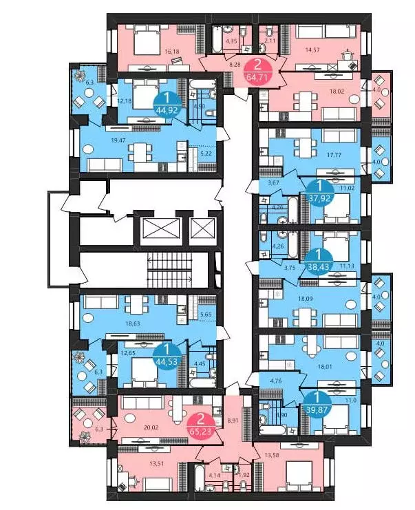 1-к кв. Ярославская область, Ярославль Московский Квартал жилой ... - Фото 2