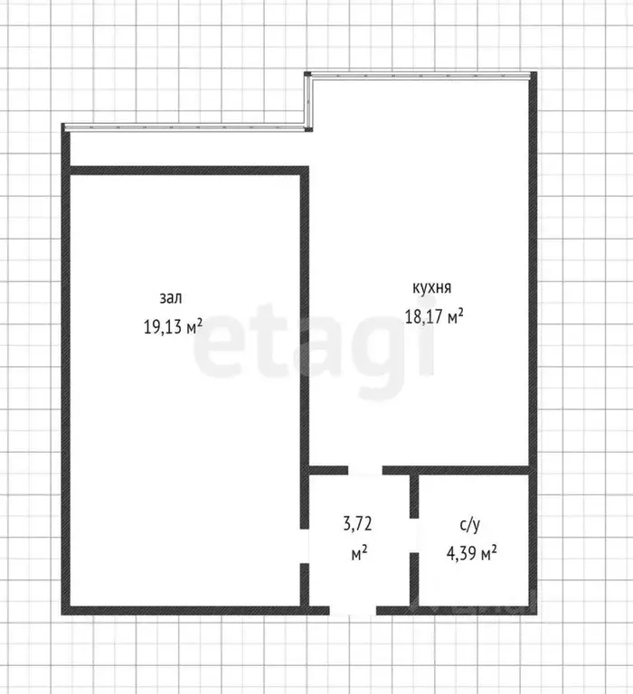 1-к кв. Дагестан, Махачкала ул. Вузовское Озеро, 15к1 (49.0 м) - Фото 1