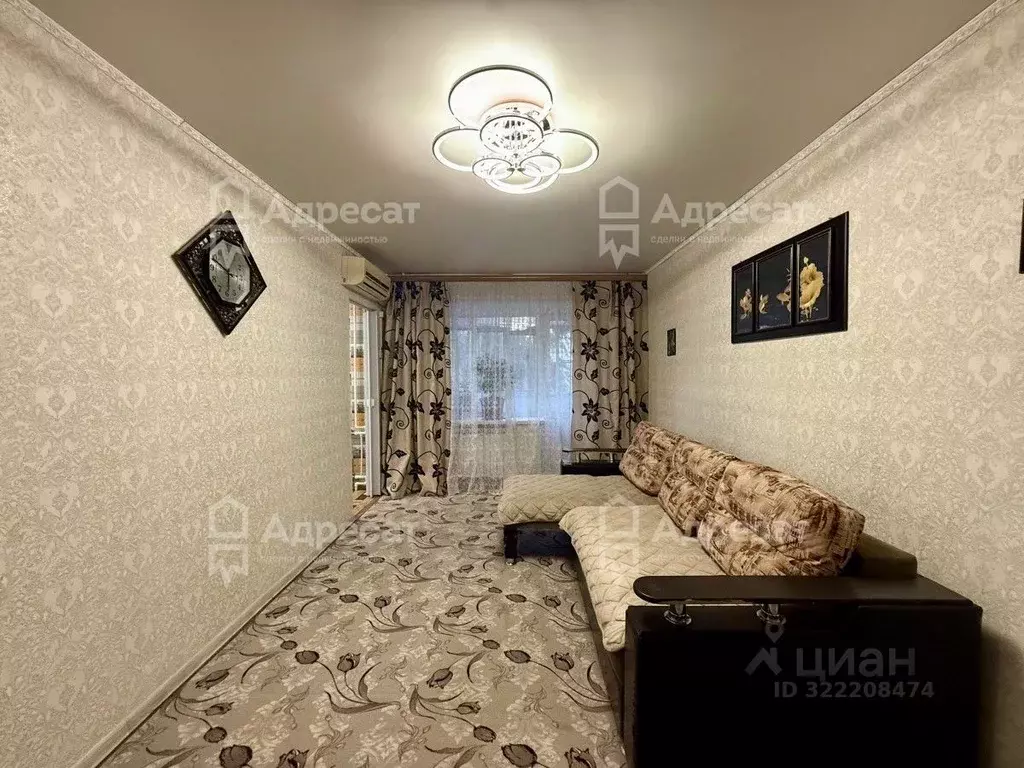 3-к кв. Волгоградская область, Волгоград ул. Быкова, 5 (55.5 м) - Фото 1