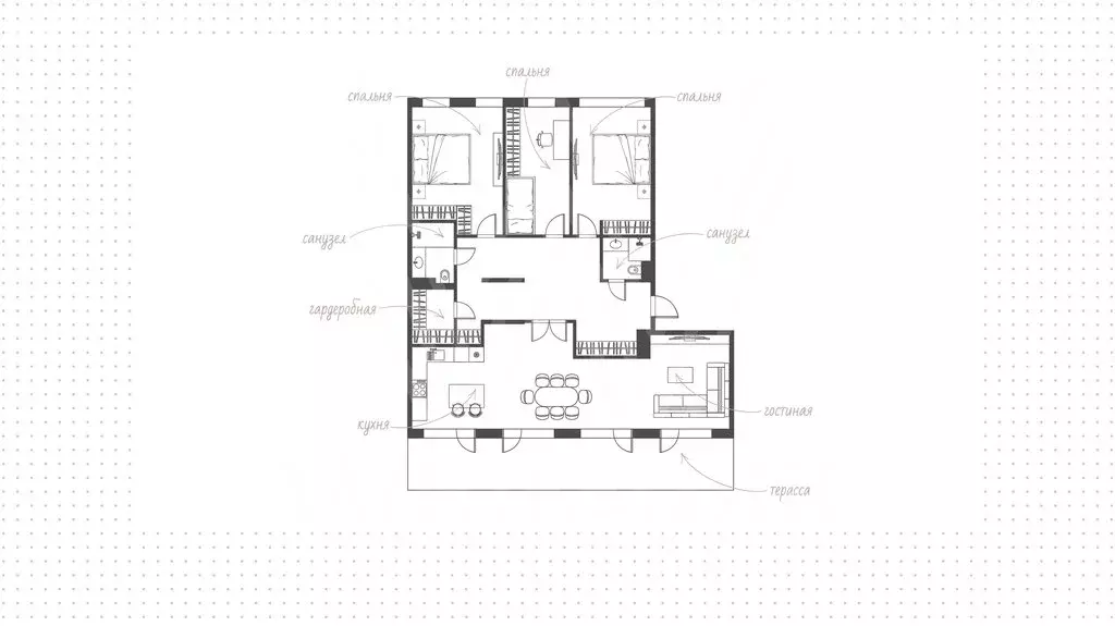 4-комнатная квартира: Москва, улица Нижние Мнёвники, 10 (181 м) - Фото 1