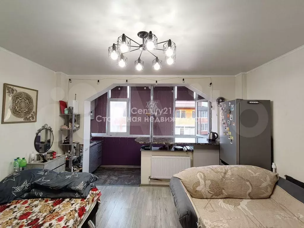 Квартира-студия, 27 м, 6/6 эт. - Фото 0