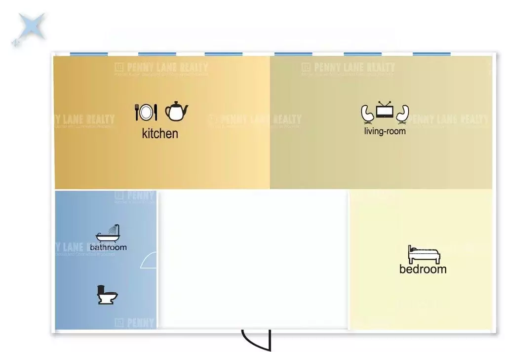 Студия Москва Ленинградский просп., 37/5 (42.0 м) - Фото 2