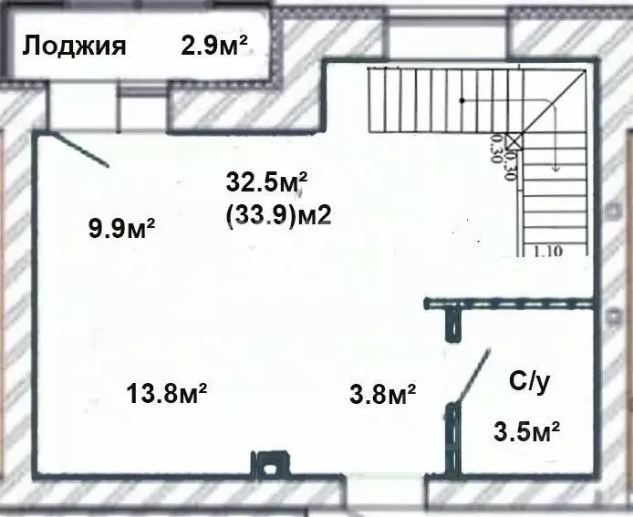 Свободной планировки кв. Самарская область, Тольятти ул. 40 лет ... - Фото 1