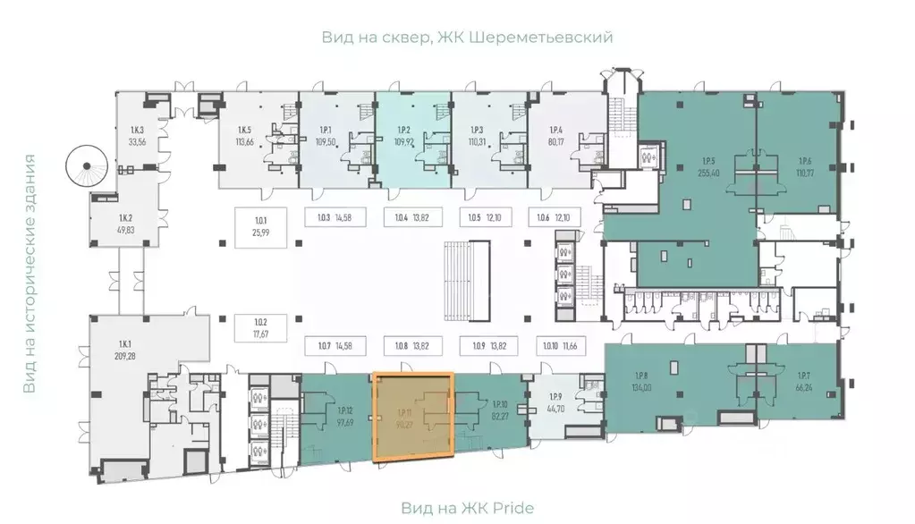 Торговая площадь в Москва Складочная ул., 6С36 (90 м) - Фото 2