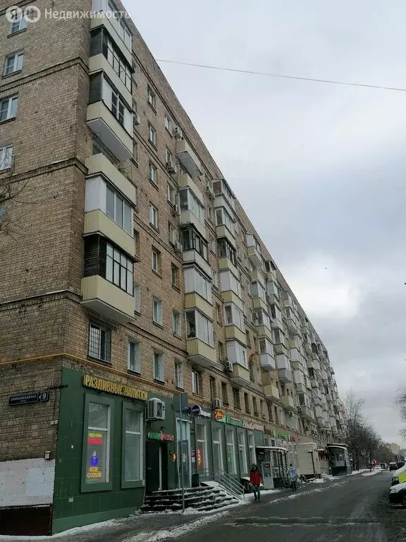 1-комнатная квартира: Москва, улица Симоновский Вал, 9 (34 м) - Фото 1