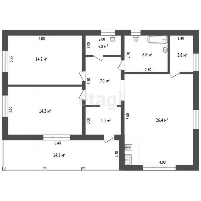 Дом в Тюменская область, Тюмень Садовое товарищество Липовый остров, ... - Фото 1