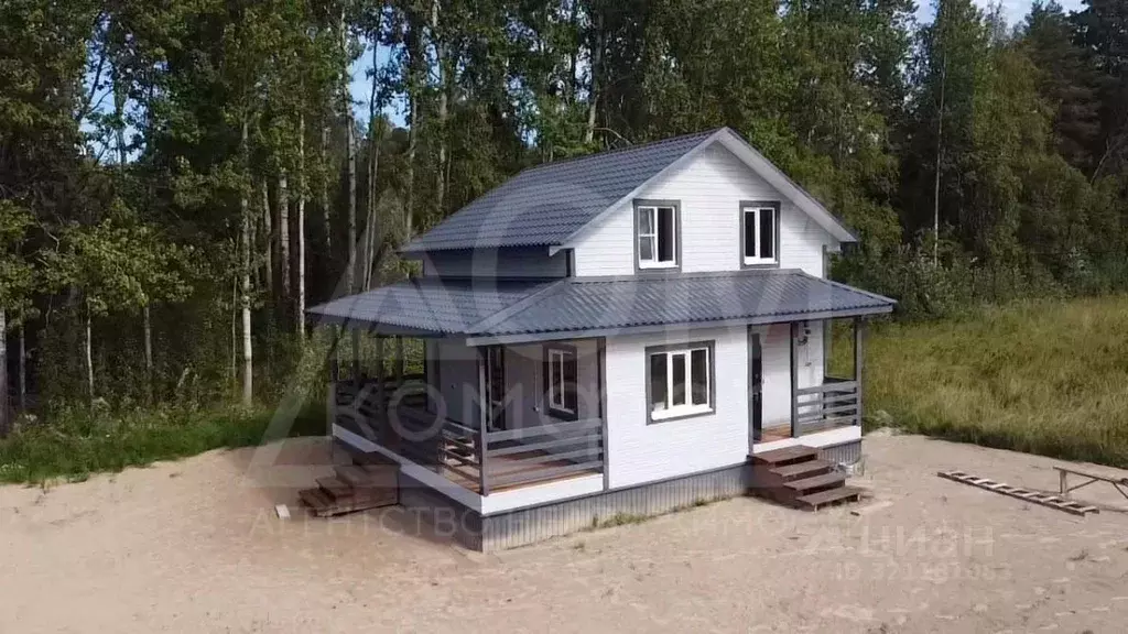 Коттедж в Ленинградская область, Приозерский район, Плодовское с/пос, ... - Фото 1