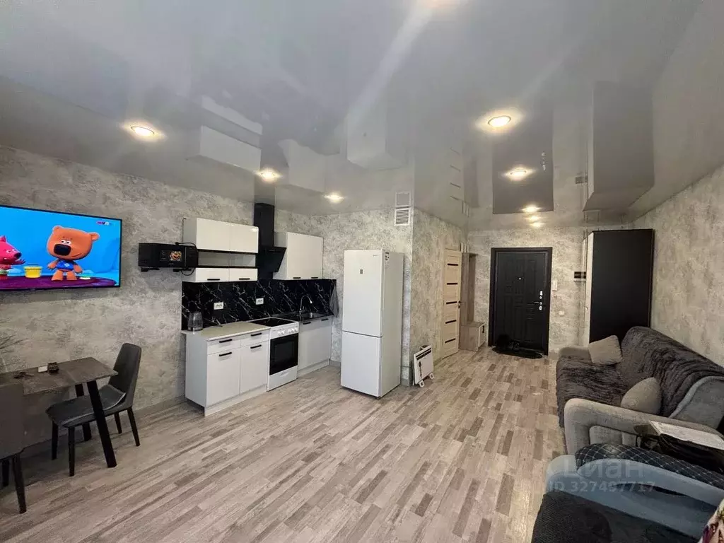 Студия Приморский край, Владивосток ул. Анны Щетининой, 14 (32.4 м) - Фото 2