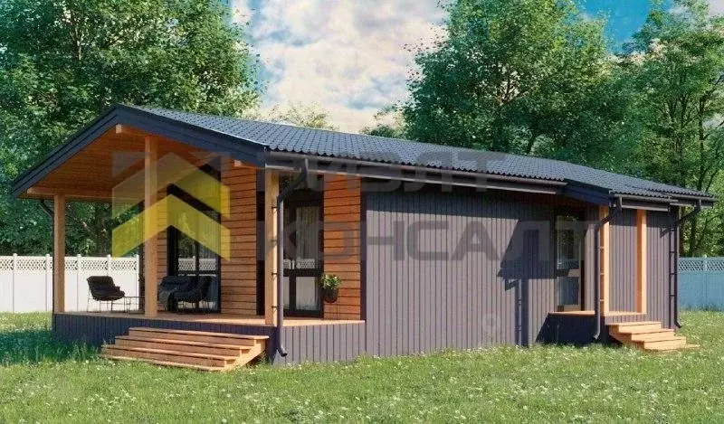 Дом в Омская область, Омский район, Магистральное с/пос, с. Ребровка ... - Фото 1