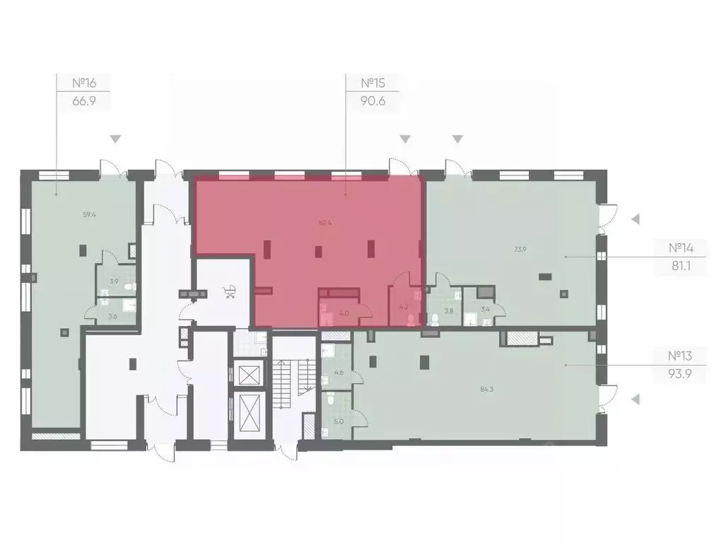 Помещение свободного назначения в Санкт-Петербург Партизанская ул., 5 ... - Фото 2