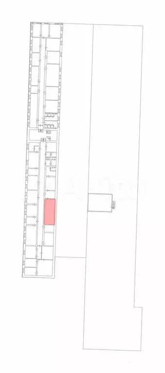 Интернет-магазин 39.1 м, 3 этаж, кабинетная планировка - Фото 1